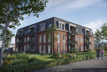 Binnenkort in verkoop: 16 appartementen in Hartje Haaften